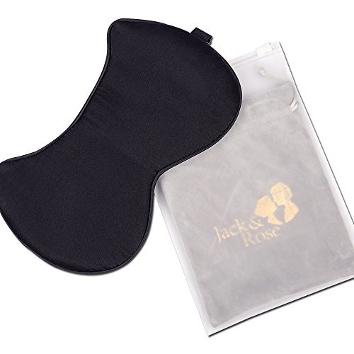Cute Silk Eye Mask Ultra lightweight & Comfortable Sleep Mask - Great for Travel, Nap, Shift Works
