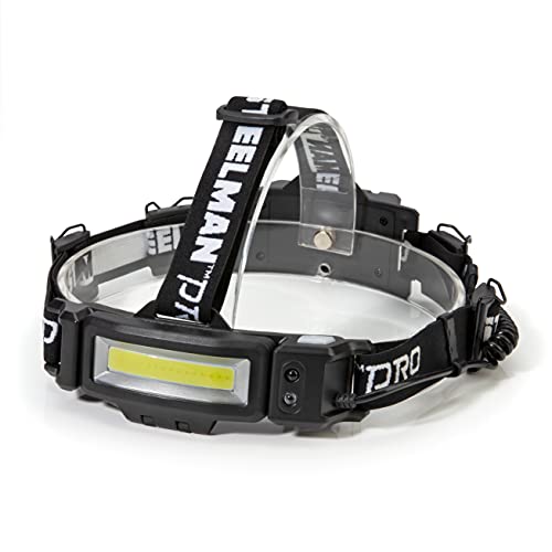 Steelman Pro Slim Profile MotionSensing COB LED Headlamp, 200 Lumen