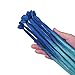 Noverlife 10 Strands 50cm/20″ Blue Ombre Dreadlock Extensions, Single Ended Crochet Synthetic Dreadlocks Accessories, Jamaica Punk Hip-Hop Reggae Hair Braiding Wigs Faux Locs for Fashion Men Womenthumb 2