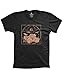 Guerrilla Tees Davinci Drummer Funny Music Shirt Drumming Percussion Tshirts, Black, Medium