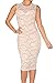 ZKESS Women's Sleeveless Lace Cocktail Party Dress