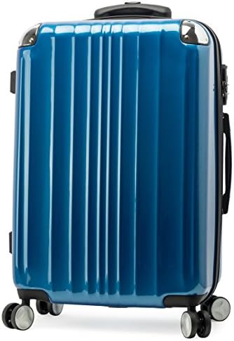 EDDAS EP-305 25 Inch PC&amp;ABS Metallic Color Series Hard Type Luggage (Royal Blue)