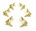 Saliency Gold Guitar Tuning Pegs Machine Head Tuners 3L 3R 6pcs Guitar Parts