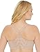 Glamorise Women's Full Figure Front Close Lace T-Back Wonderwire Bra #1246