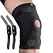 Sportout Knee Brace Support, Removable Aluminum Hinges Knee Brace Perfect for Meniscus Tear, ACL, Strains, Knee Pain, Arthritis,Men & Women (XL)