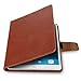 Tranesca Premium Leather Case for Apple iPad Pro 10.5 with Apple Pencil holder 2017 version (Not for iPad Air or iPad Mini),Topaz Brown