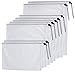Reusable Produce & Grocery Mesh Bags by Acuity Chef. Premium Set of 9 Washable Storage Bags w/Drawstrings Keep Food Fresh. Also Ideal for Shopping or as Small Sandwich Saver Bags