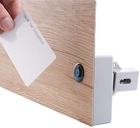 Buyanputra Creative RFID DIY Digital Smart Lock Cabinet Wardrobe Drawer Lock for Home Office Grey