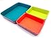 Welaxy Felt Drawer Organizer Storage Bins Cosmetic Makeup Organizer bin(Orange)