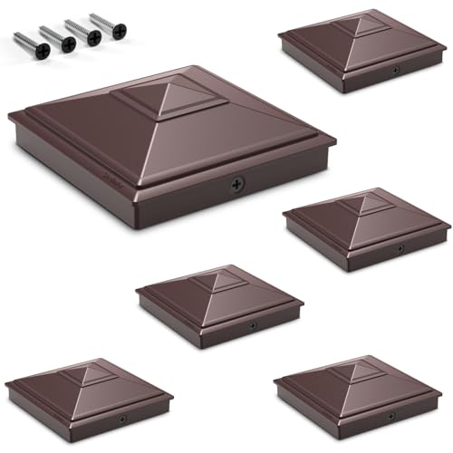 SIEDiNLAR 5x5 Pyramid Fence Post Cap