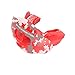 Shock Doctor Max Airflow Lip Guard/Mouth Guard. Football Mouthguard 3300. for Kids/Youth and Adults. Breathable Wide Opening Mouthpiece. Helmet Strap Included