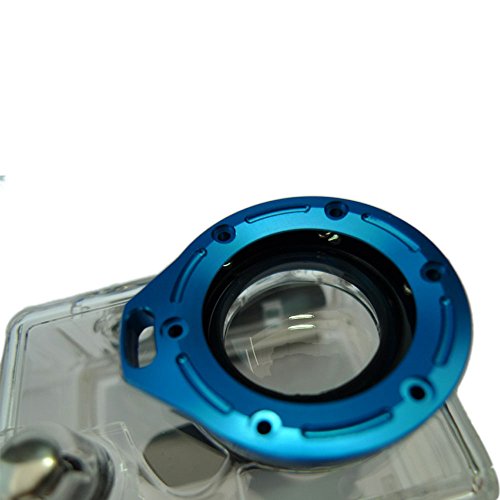 Litop Aluminum Lanyard Ring Mount for GoPro Hero2 Camera (Blue)