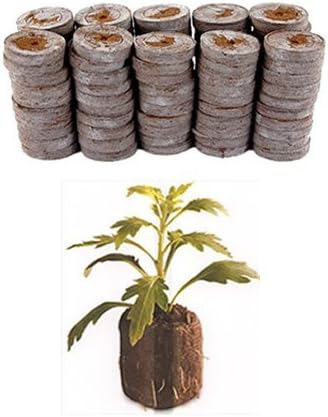 100 Count- Jiffy 36 Mm Peat Soil Pellets