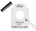 Get 'N Wine 3.5x2.5-Inch Reusable Paper Wine Tags (100 Piece)