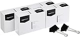 AmazonBasics Binder Paper Clip, Large, 12 Clips per Box, 4-Pack
