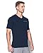 Under Armour Men's Charged Cotton V-Neck, Midnight Navy/Steel, X-Large