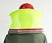 5 Pack Large Full Brim Sun Shield for Hard Hats, Larger for more Sunshade, Designed to fit most Hard hats (Neon Green)