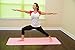 Eco Friendly Two Layer TPE Premium Yoga Mat with Carry Strap by YogiMall, Free of PVC and Other Toxic Chemicals, Non-Slip, Extra Long 72