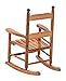 Jack-Post KN-10N Classic Child's Porch Rocker Natural Laquer Oak