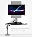 Mount-It! Sit Stand Workstation for Single Monitor and Keyboard – Height Adjustable Standing Desk Mount with Monitor Mount and Keyboard Traythumb 3
