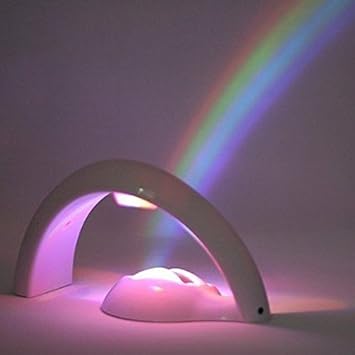 SEEM® Romántico Rainbow LED proyector luz Nocturna de Estado de ...