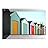 Bright Painted Houses - Removable Wall Mural | Self-Adhesive Large Wallpaper - 100x144 inches