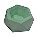 VALINK Diamond Shaped Concrete Silicone Mold DIY Ashtray Plaster Cement Mould Clay Molds for Plant Decorative Succulent Plants Silicone Molds Crafts Arts Pottery Ceramics Making Mould Pan