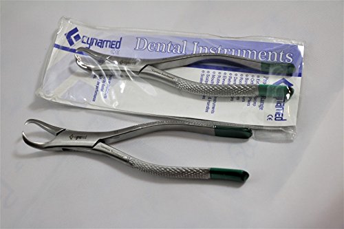 Premium German Dental Tooth Extracting Forceps No 23 Cow Horn Lower Molar Dental Instruments