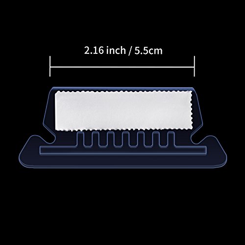 Favide 60 Sets Insertable Plastic Tabs Hanging Folder Tabs for Quick Identification of Hanging Files, Easy to Read, 2 Inch Hanging File Inserts