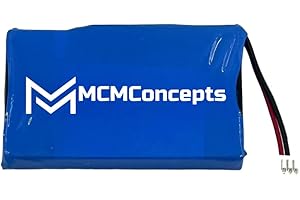 M MCMCONCEPTS MCMConcepts Replacement Battery 800mAh for Apple iPod Classic 3rd Generation A1040 10GB 15GB 20GB