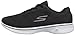 Skechers Performance Women's Go Walk 4 Glorify Walking Shoe, Black/White, 8 M US