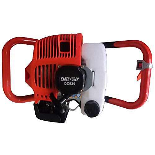 image for Eapmic 52cc 2-Stroke 2.3HP Gas Powered Post Hole Digger Borer Ground F