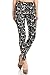 R861-OS Giraffiti Printed Fashion Leggings, One Size