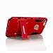 iPhone 6 Case, Pasonomi® [Heavy Duty] [Shock-Absorption] [Kickstand Feature] Hybrid Dual Layer Armor Defender Full Body Protective Case Cover for iPhone 6 4.7Inch (Red)