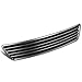 DNA MOTORING GRF-079-BK Horizontal Style Front Bumper Grille Guard Compatible with 98-01 Audi A6 / A6 Quattro