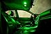 Zone Tech T10 5-SMD LED Bulb - 10-Piece Premium Quality Bright Green 8-SMD 194 168 2825 T10 5-SMD LED Car Lights Bulb