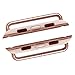 LUVVITT Stainless Steel Adapter for Apple Watch 38mm Band Connector, Apple Watch Buckle, Apple Watch Clasp, Comparable to Click - 38mm Rose Gold
