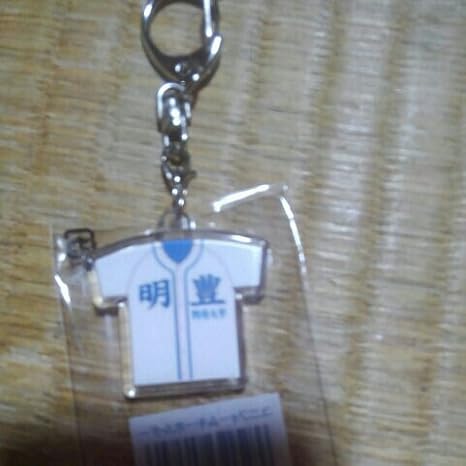 Amazon Co Jp 第99回全国高校野球大会ユニフォームキーホルダー明豊 スポーツ アウトドア