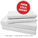 My Perfect Nights 4 Piece Microfiber Sheet Set (Queen, White)