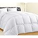 Allrange Clean & Safe Feather and Down Comforter Duvet, Down Proof Cotton Fabric, Medium Warmth, Year Round, Machine Washable, Easy Care, Durable,Twin Size