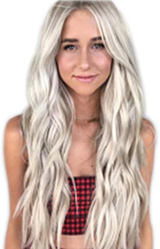 Women Wig 27.56 inches Long Curly Wavy Costume Heat Resistant Synthetic Cosplay Holiday Party Wigs,Best Gift Valentine's Day