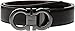 Salvatore Ferragamo  Men's Double Gancini Adjustable and Reversible Belt - 679535 Black/Auburn Belt