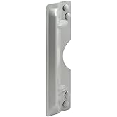 Prime-Line Products U 9503 Latch Guard Outswing, 3-Inch by 11-Inch, Gray Steel