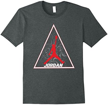Mens Stylish Jordan T - Shirt funny Small Dark Heather