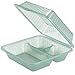 G.E.T. EC-09-1-JA-EC 3-Compartment Take-Out Food Container, 9