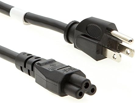6Ft Computer Power Cord Black, SJT 18/3
