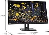 Lenovo ThinkVision E27q-20 27" QHD IPS Monitor 2560x1440 6ms Speakers HDMI view 9