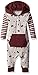 L'ovedbaby Unisex Baby Organic Cotton Baby Hooded Long-sleeve Romper