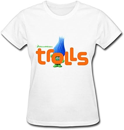 Dreamworks Trolls T Shirt For Women White