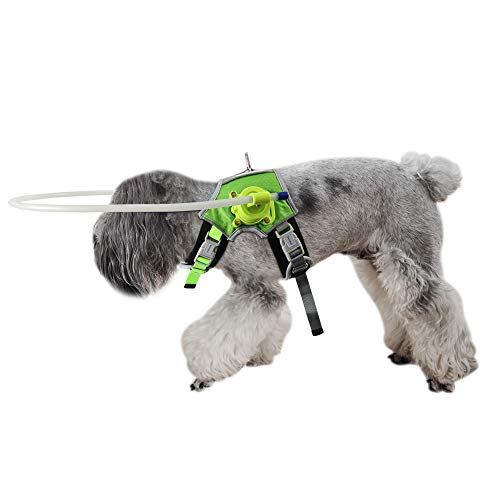 通用 Blind Dog Halo Harness, Fluorescent Dog Halo Collar and Protective